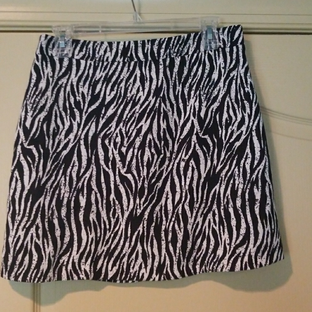 ASOS Zebra Print Skirt